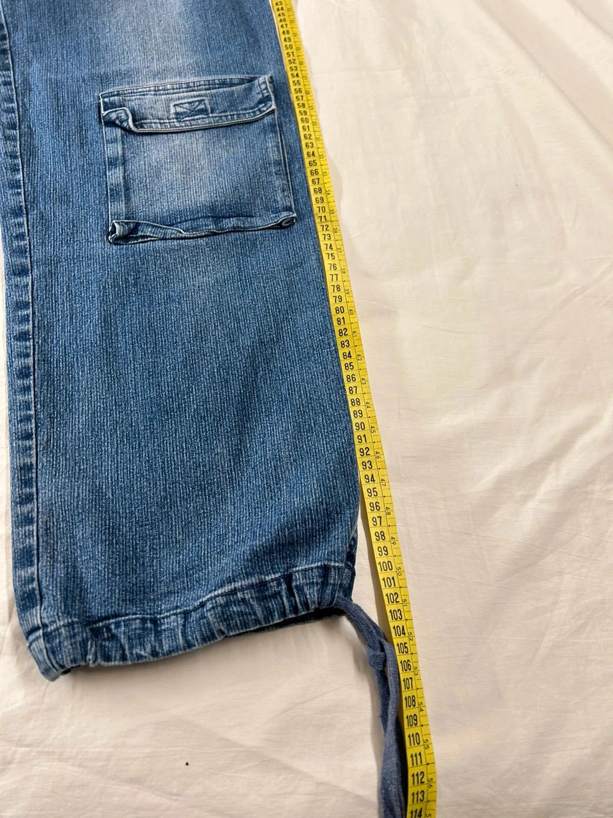 Jean coupe droite unlimited dames denim marineblauw vintage – photo 4